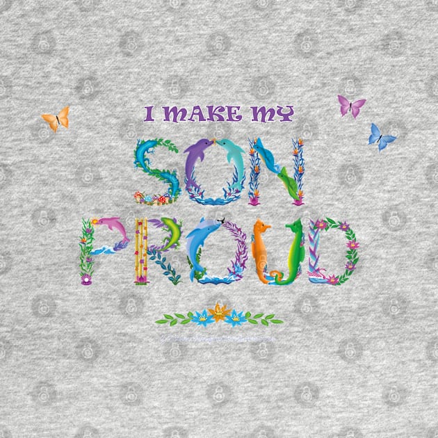 I make my son proud - tropical word art by DawnDesignsWordArt